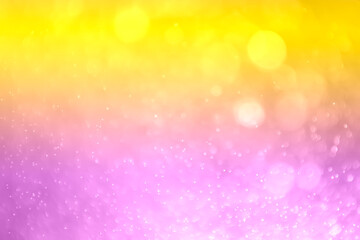 bokeh, abstract blurred of gradient gold and pink color for background