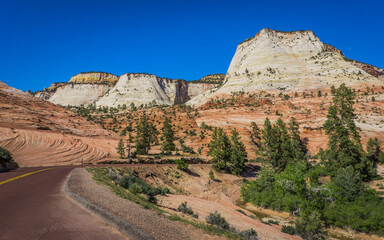 Upper East Canyon in Zion National Park, Utah