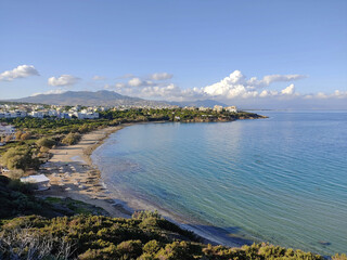 view of the coast of the sea
