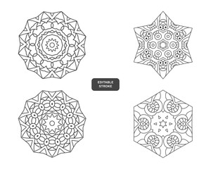 High Quality Modern Decorative round assorted intricate patterns