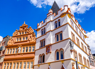 historic old town of Trier in germany - obrazy, fototapety, plakaty