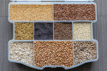 Grains and Seeds Tray