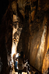 Chiang Dao Cave , Chiang Mai province , Thailand.