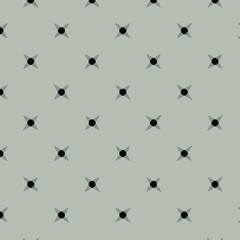 champagne color geometric pattern with stars finished sofa
