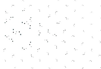 Light BLUE vector background with triangles, circles, cubes.