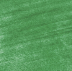 Fototapeta na wymiar Gemalter ungleichmäßiger Hintergrund mit grüner Farbe - Gemalt mit einem Pinsel