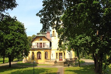 Naklejka premium Olszanica pałac