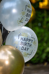 Decoration balloons for birthday