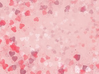 pattern. Valentine's day. Digital illustration