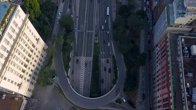 flight ear 9 julho avenida near city centre of S&atilde;o Paulo