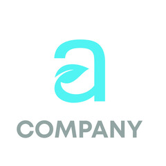 letter A leaf 