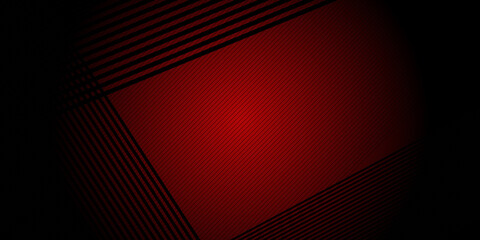 Fototapeta premium Abstract black red grey metallic carbon neutral overlap red light hexagon mesh design modern luxury futuristic technology background vector illustration.