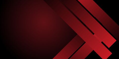 Red abstract geometric background