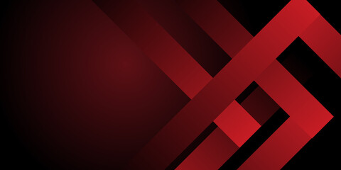 Red abstract geometric background