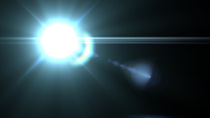 lens flare,Abstract Natural Sun flare on the black background, flare light transition, effects sunlight