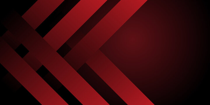 Red abstract geometric background