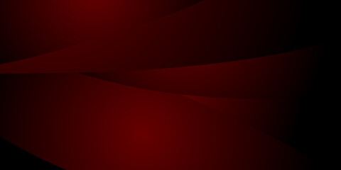 Modern dark red abstract business tech background with overlap wave element shapes