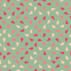 Seamless abstract geometric pattern. Beautiful for textile or paper print. Vector illustration. Cute repeating background.