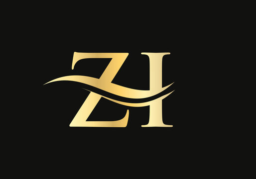 ZI letter logo design. ZI Logo for luxury branding. Elegant and stylish design for your company. 