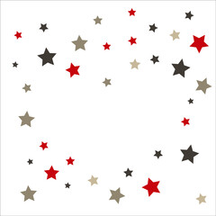 stars determine the shape of the heart, a wonderful screensaver for Valentine's Day