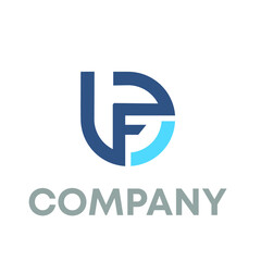 letter BF logo