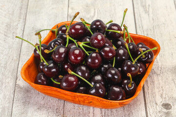 Ripe sweet tasty cherry  berry
