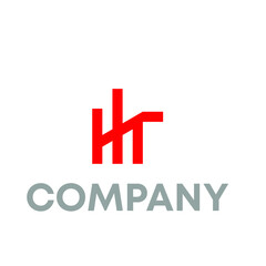 Fototapeta premium letter HM logo