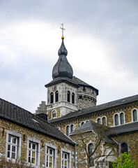 Fototapeta na wymiar Kirchturm von Stolberg