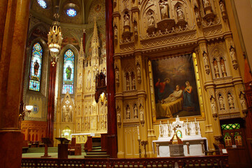 Fototapeta na wymiar Saint Patricks Basilica Montreal tabernacle