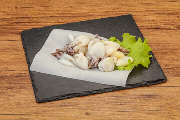 Raw seafood - cuttlefish for cooking