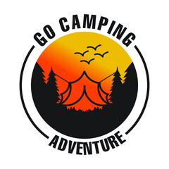 vintage wilderness logo. hand drawn retro styled outdoor adventure emblem, badge, design elements, logotype template. vector illustration