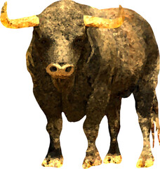 Golden bull