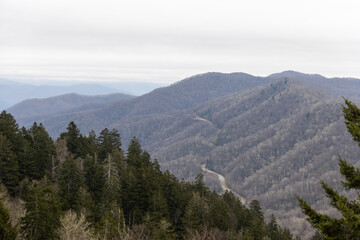 Fototapeta premium Hazy mountain