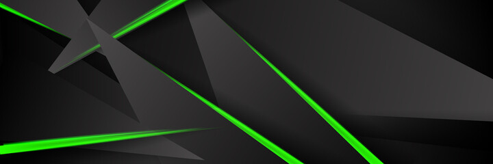 Black green vector abstract background, creative subtle halftone patterns, geometric gradient texture. Deluxe Minimal pattern design. Dark colors. Modern Cover templates set. 