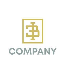 Fototapeta premium IB logo 