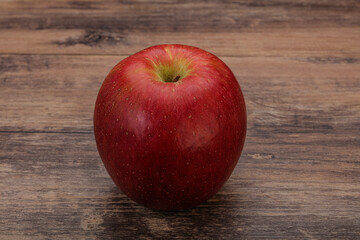 Red sweet tasty apple fruit