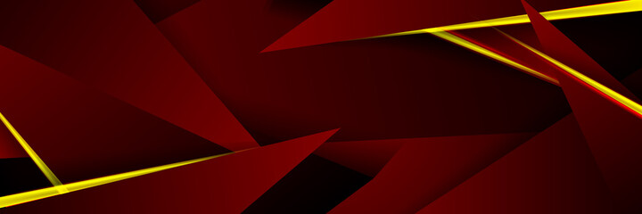 Red yellow orange abstract triangle background for e-sport and game