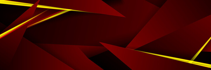 abstract red orange polygonal vector background