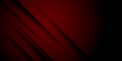 Abstract lines pattern technology on red gradients background.
