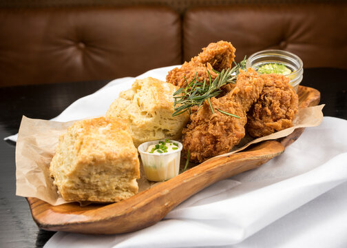 Deep Fried Chicken, An American, Southern Cuisine Classic