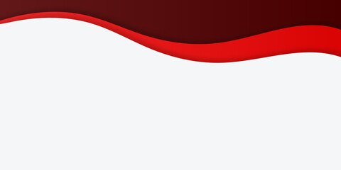 Red white paper cut background