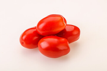 Red bright tasty tomato heap