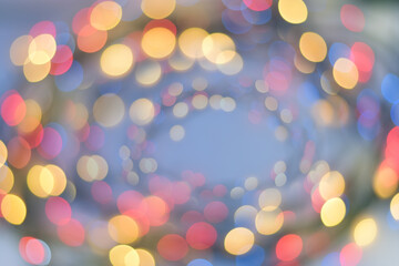 abstract background with bokeh