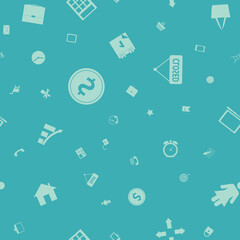 Target Flat Concept Icon Vector Illustration. Target Icon Image. Target Icon Sign. seamless pattern. EPS10