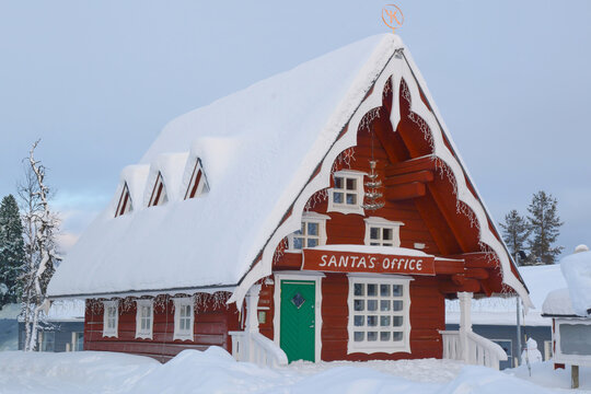 Santa's office in Saariselkä