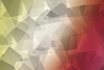 Dark Multicolor vector pattern with random polygonals.