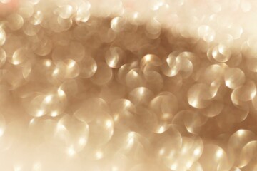 Beige  glitter glow background.  gold shiny texture.New Year and Christmas background.Wallpaper phone shining glitter.glitter macro background with shining bokeh.Shining texture
