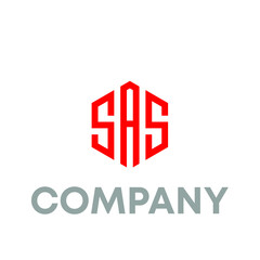 letter SAS logo