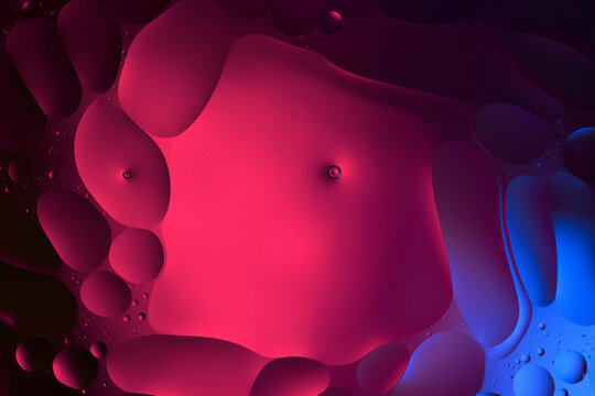 Abstract background, tension of water, vortex of liquid flow.