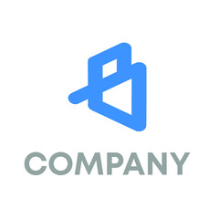 B logo